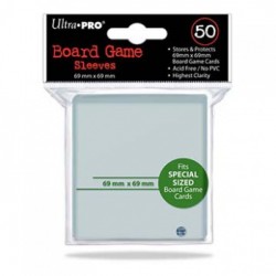 UP - Board Game Sleeves - Special Size 69x69mm (50 Sleeves)